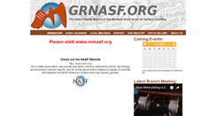 Desktop Screenshot of grnasf.org