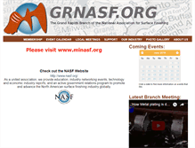 Tablet Screenshot of grnasf.org
